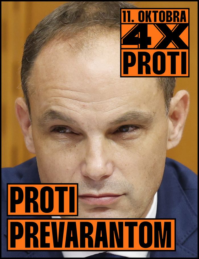 4x PROTI plakat