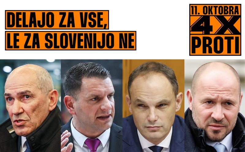4x PROTI plakat