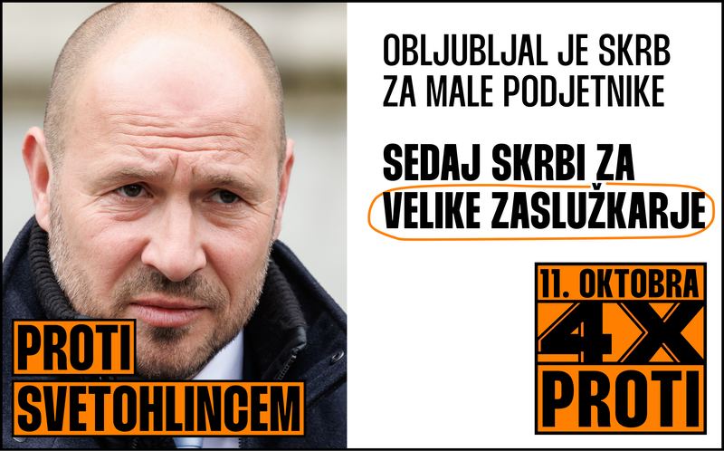 4x PROTI plakat