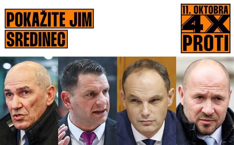 4x PROTI plakat